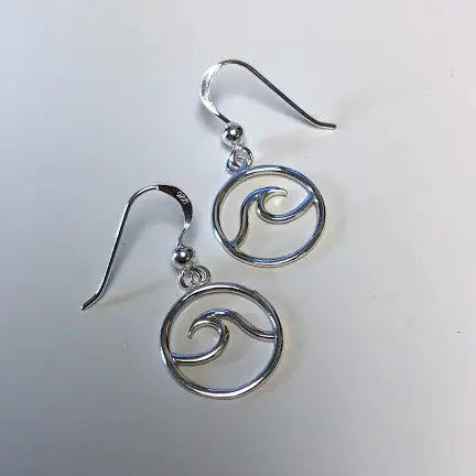 Wave Dangle Earring