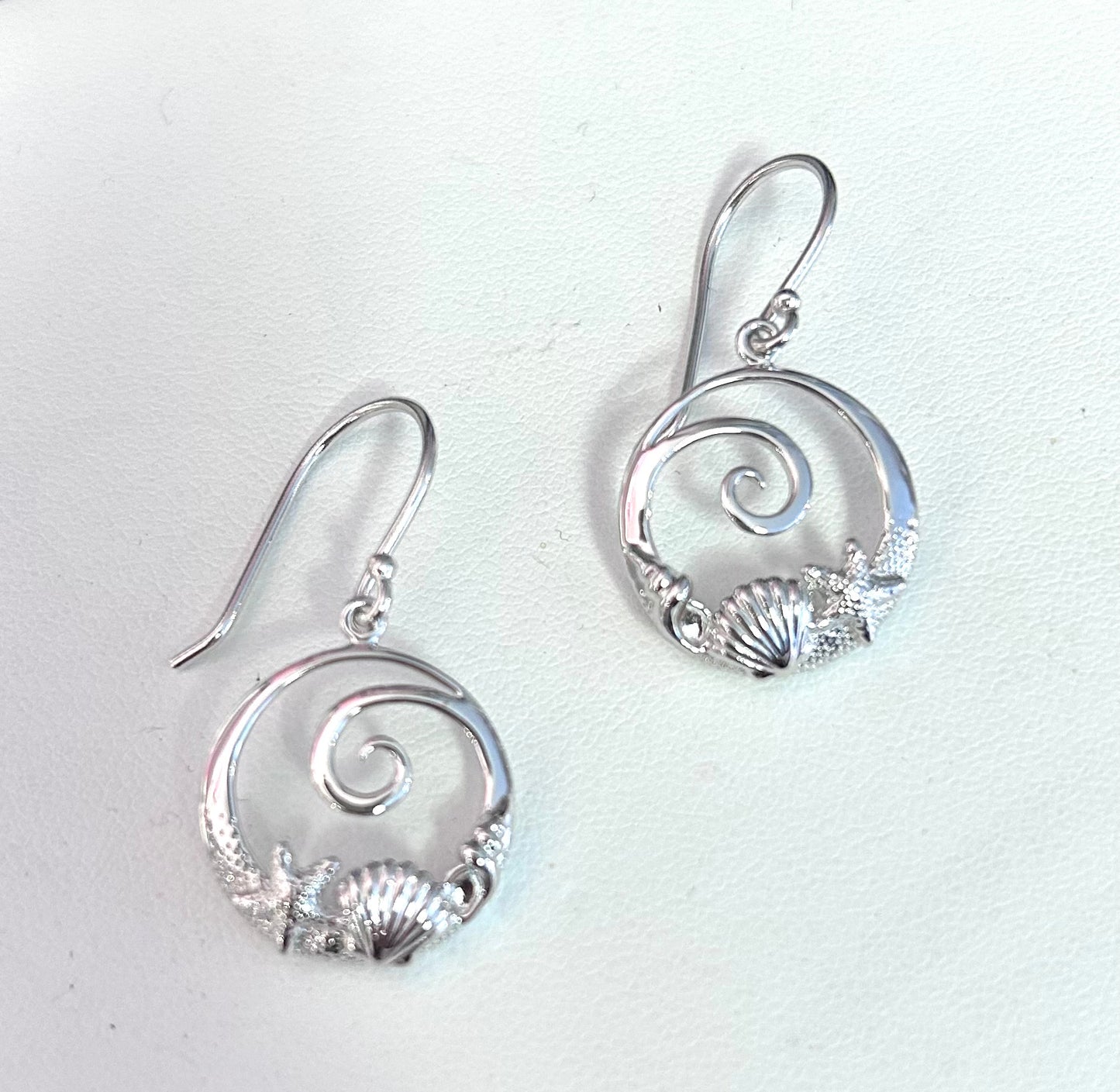 Ocean Wave Earrings