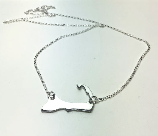 Cape Cod Map Necklace
