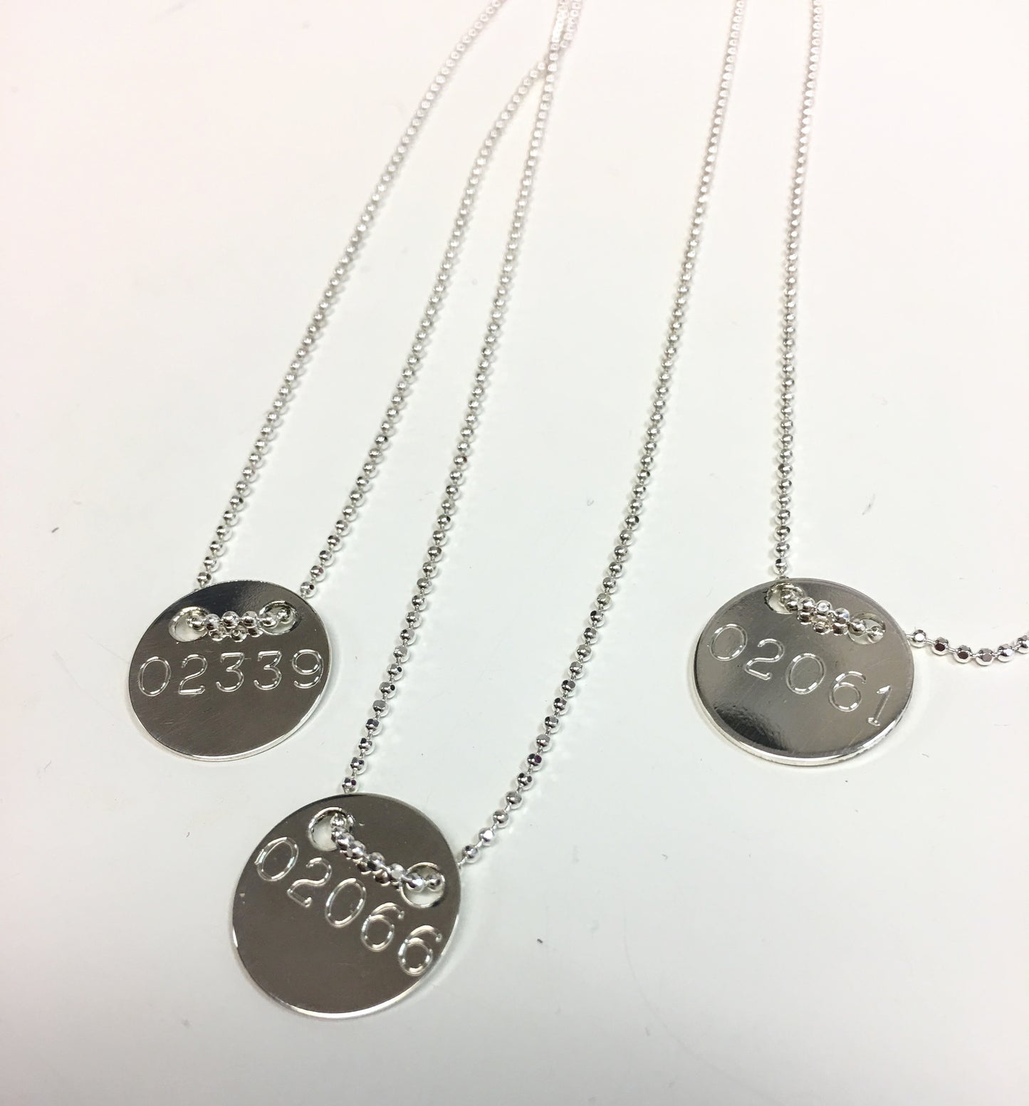 Sterling Silver Beach Booty Engravable Zip Code Necklace