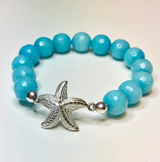 Starfish Jade Bracelet
