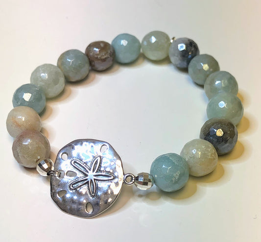 Sand Dollar Gemstone Bracelet