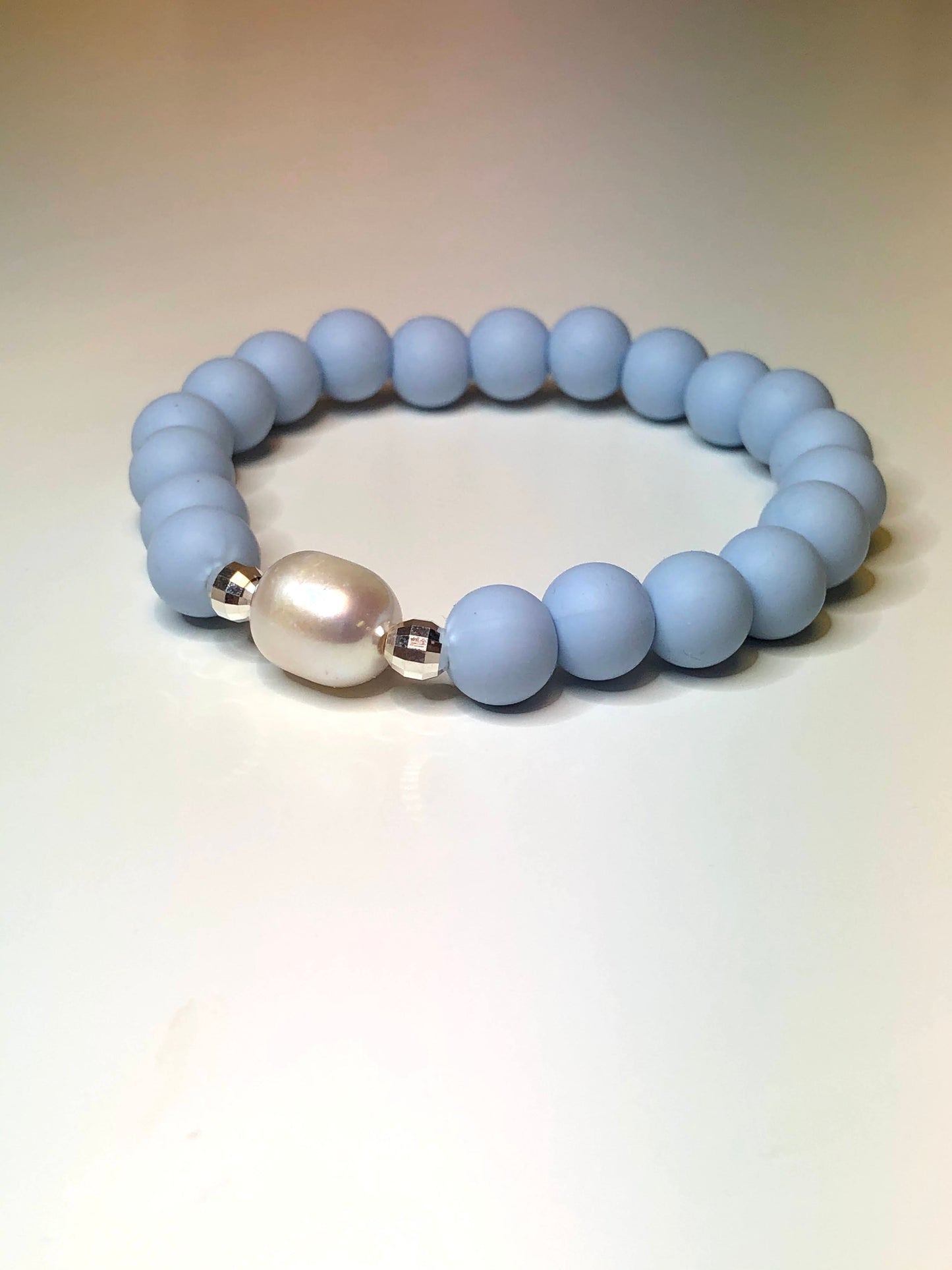 White Pearl Beach Bracelets