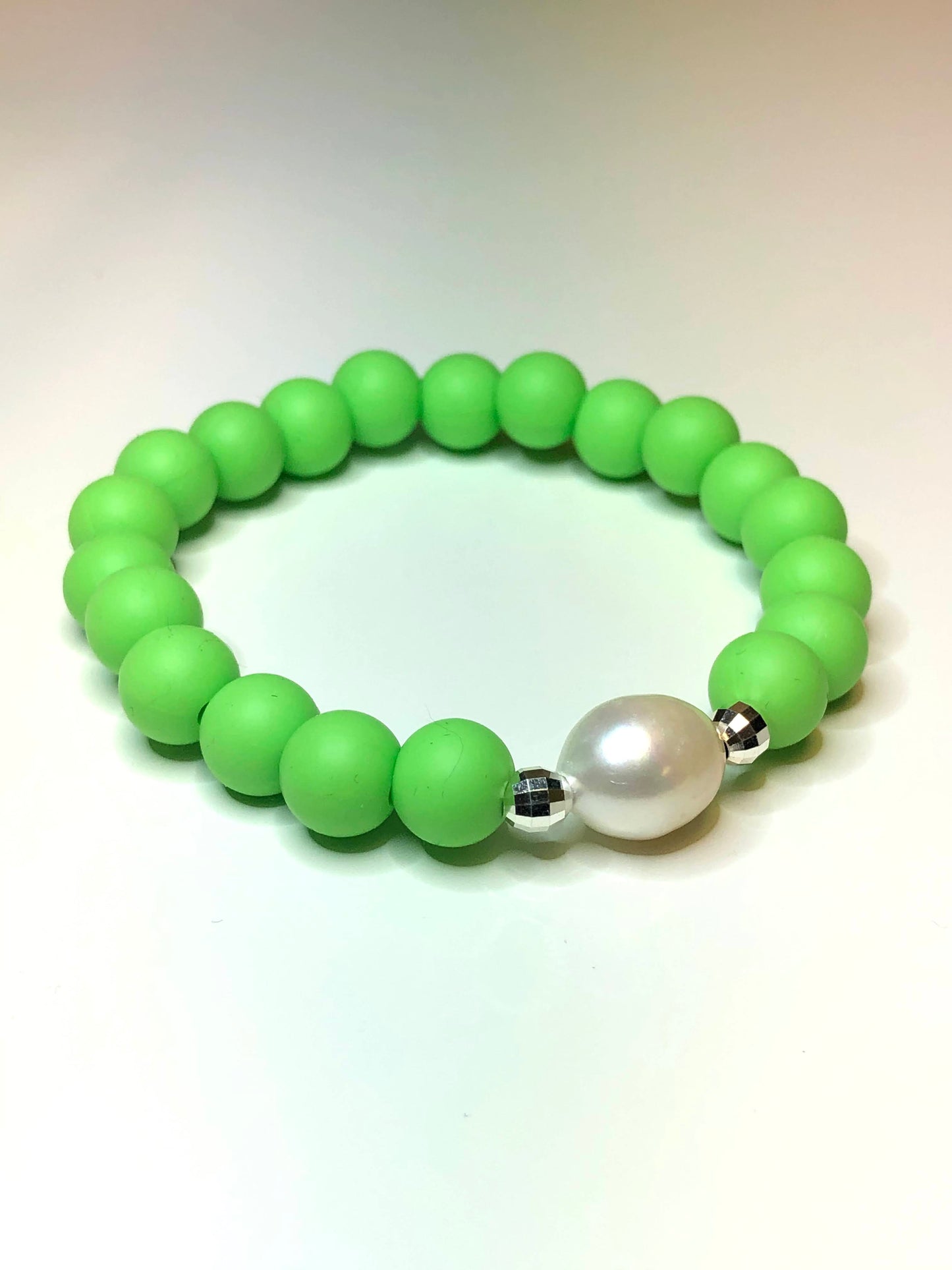 White Pearl Beach Bracelets