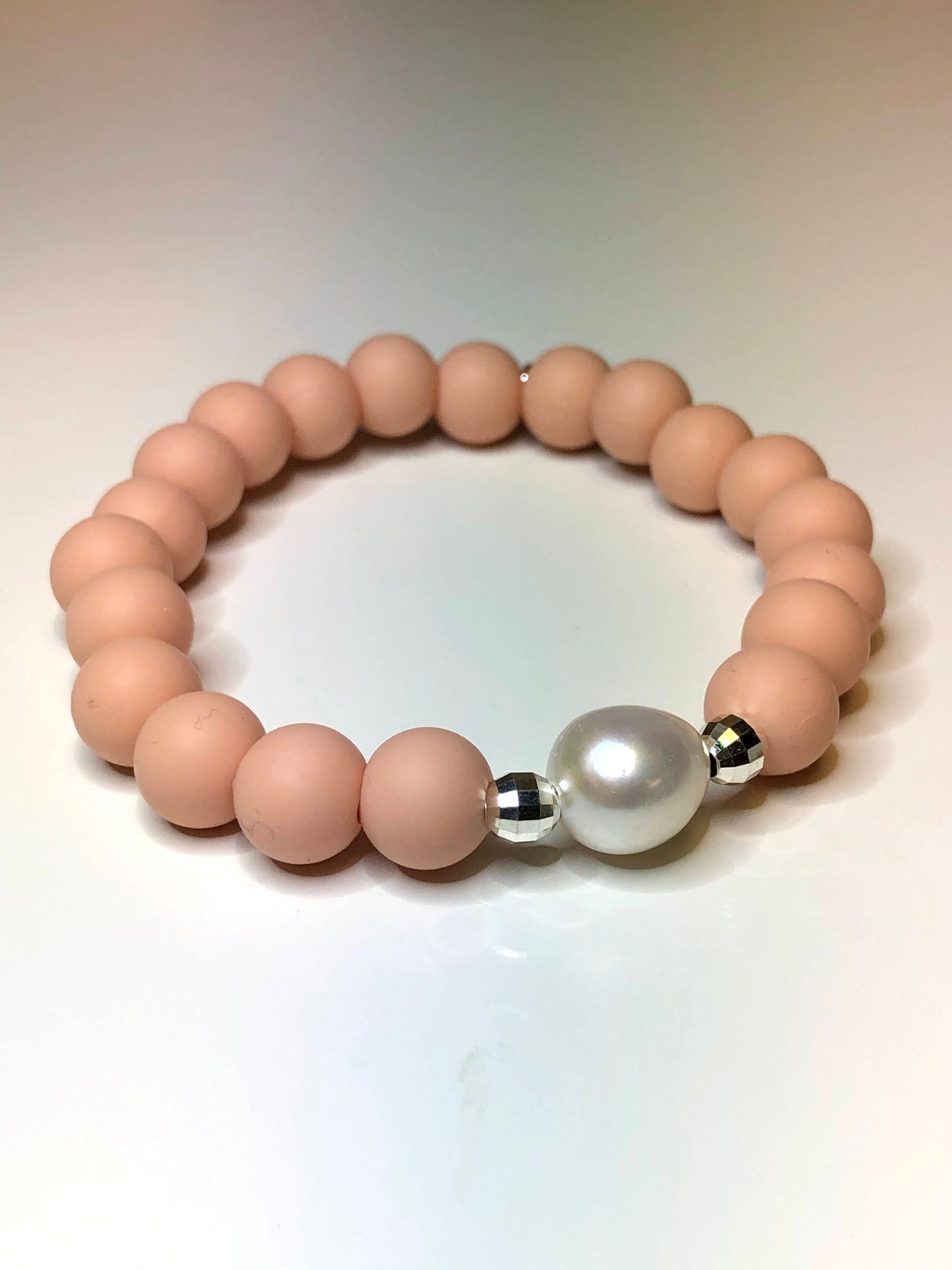 White Pearl Beach Bracelets