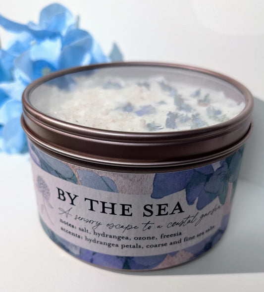 By The Sea Hydrangea Candle -8oz