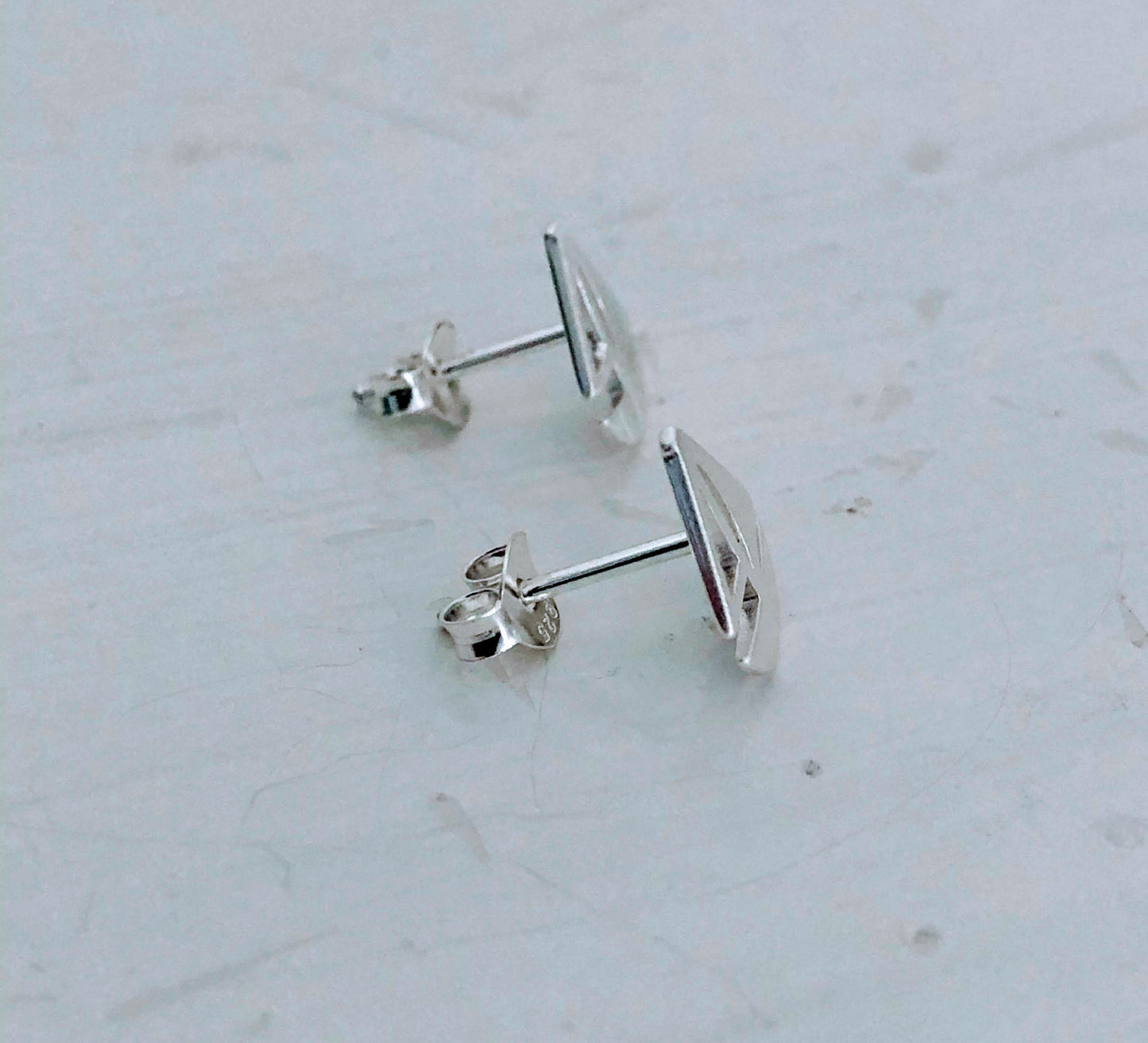 Flat Sailboat Earring