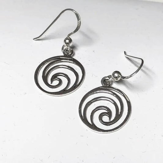 Ocean Swirl earrings