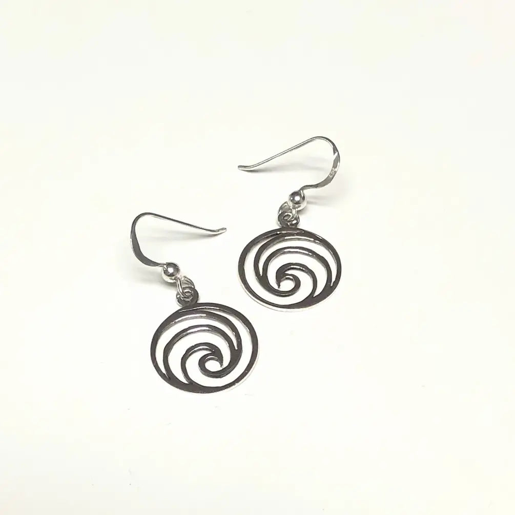 Ocean Swirl earrings