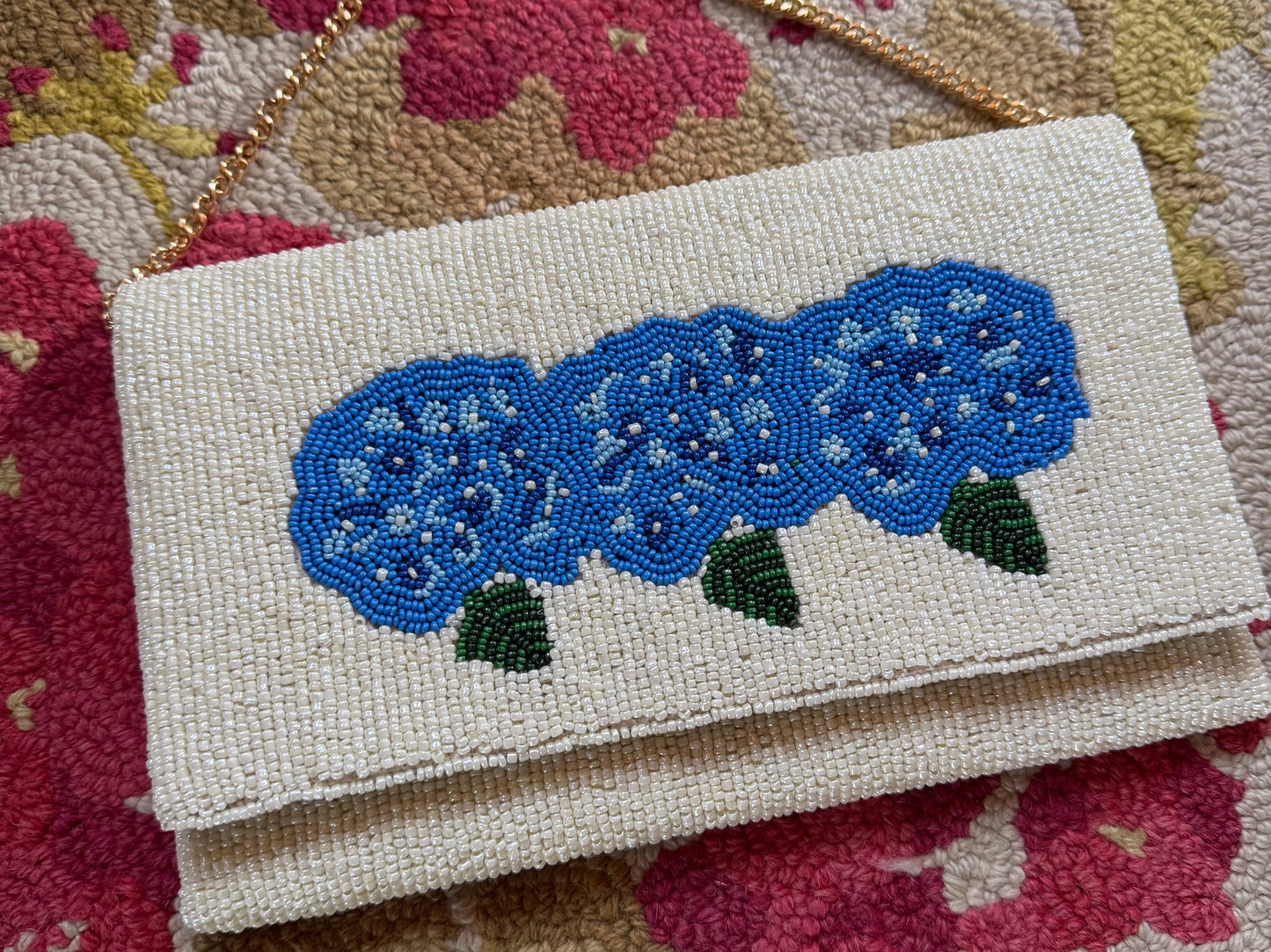 Hydrangea Blooms Clutch