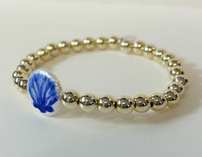 Painted Pearls Bracelets - Coastal Collection