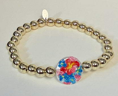 Painted Pearls Bracelets - Coastal Collection
