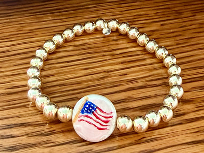 Painted Pearls Bracelets - Coastal Collection