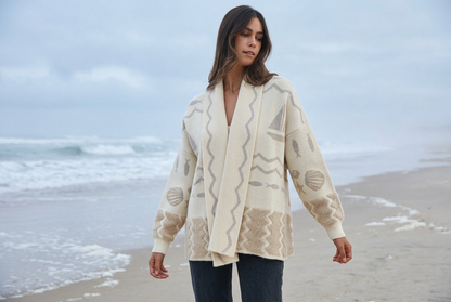 Coastal Open Cardigan Sweater