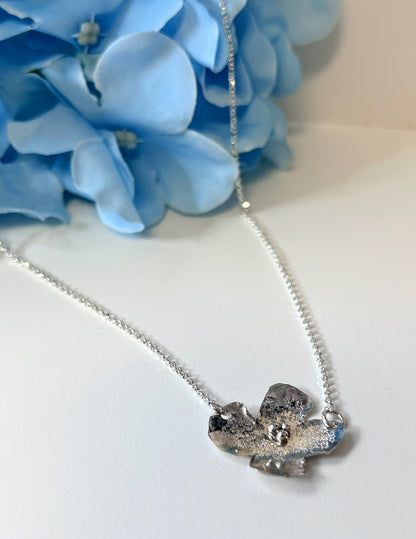 Hydrangea Blossom Necklace #13-SOLD