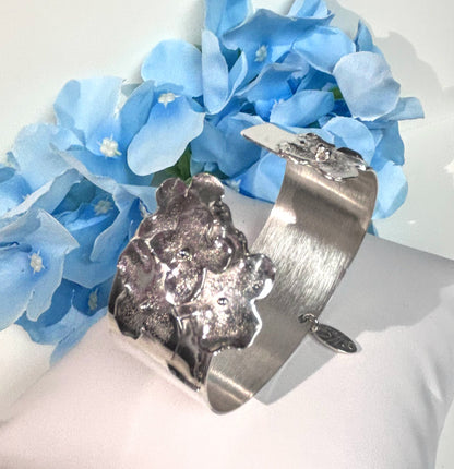 Hydrangea Blossom Cuff Bracelet #4