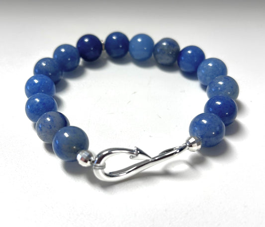 Fish Hook Gemstone Bracelet