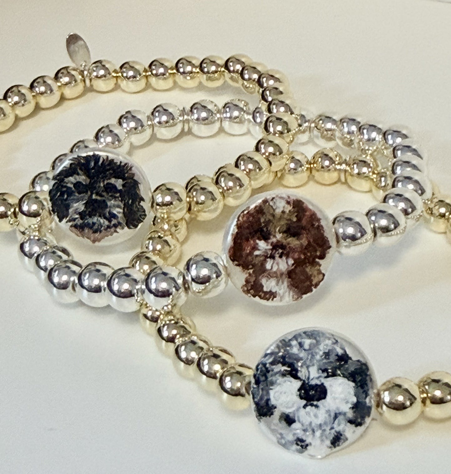 Painted Pearls Custom Beach Dogs Bracelets