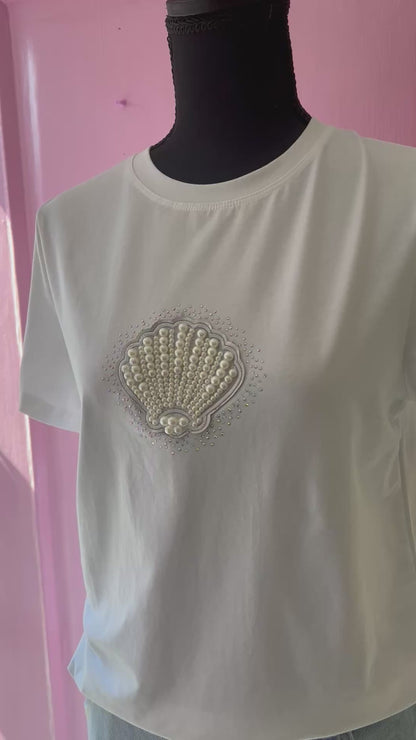 Pearl Seashell Tshirt